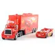 Disney Autos Mack Truck Action figur Blitz McQueen Racing 1:55 Druckguss Modell Kinder Fahrzeug