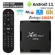 Original x96 max ultra hd tv box android11 amlogic s905x4 4gb ram 32gb/64gb rom bt avi 2 4g & 5g