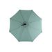 Arlmont & Co. Silvian 116.14" Lighted Cantilever Umbrella w/ Crank Lift Counter Weights Included | 82.68 H x 116.14 W x 116.14 D in | Wayfair