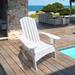 Highland Dunes Shewmaker Solid Wood Adirondack Chair in White | 37.92 H x 33.58 W x 35.55 D in | Wayfair 4061D4B5269145C6B7B3445A2D2B42C4