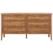 Millwood Pines Darleni 6 - Drawer Dresser Wood in Brown | 33.3858 H x 62.9921 W x 18.5039 D in | Wayfair BA41E9DC483C47678621D10ED9FE53B3