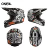 2022 ONEAL 3SRS casco manovella 2.0 casco moto Mx casco Dirt Bike casco
