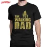 The Walking Dad t-shirt da uomo The Walking Dead Father Day Zombie Tee Shirt t-shirt girocollo