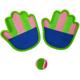 Klettballspiel Outdoor Toys 2 Handschuhe und 1 Ball