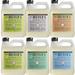 Liquid Hand Soap Refill 2 Packs Lemon Verbena 1 Pack Lavender 1 Pack Basil 1 Pack Geranium 1 Pack Rainwater 33 OZ each