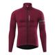 WOSAWE Men'sThermal Winter Cycling Jacket Fleece Lining Long Sleeve Jersey Windproof Running Riding Ciclismo Cycling Clothing