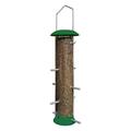 Thistle Feeder Nyjer Feeder Wild Birdfeeder - Chewproof Metal and Rigid Plastic - 8 Feeding ports and Perches