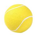Brother Teddy Squeaky Dog Ball - Soft Latex Rubber Squeaky Dog Toys for Small Dogs Puppies - Dog Squeak Toys Play Ball - Tennis Ball Soccer Ball Football Basketball Yellow