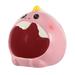 Guichaokj Hamster Nest Ceramic Sleeping for Portable Mini Pink Ceramics