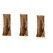 All Natural Buffalo Meaty Femur Dog Bone 4 to 6 Inch Packs Healthy Dental Chews (3 Bones)