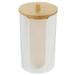 Bathroom Cup Holder For Table Dispenser Plastic Bamboo Home+decor Mouthwash Cups Cone Disposable Wall-mounted White