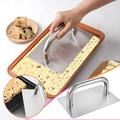 Danieerclosy Stainless Steel Hamburger Press Grill Press. Suitable For Grills Bakeware And Pans. No Rust Easy To Clean