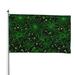Kll Green Bright Web With Spiders Flag 4x6 Ft Parade Party Flag Outdoor Flag Decorative Flag Banner Flags Garden Flag Home House Flags