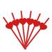 Clearance! JWDX Suction Tubes Straw Promotion Valentine s Day Red Heart Disposable Paper Party Decoration*24Pcs B