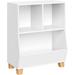 KEERDAO White Kids Catch-All Multi-Cubby 24 Toy Organizer