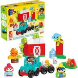 Mega BLOKS Fisher-Price Toddler Building Blocks Green Town Sort & Recycle Squad with 51 Pieces 3 Figures Toy Gift Ideas for Kids