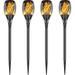 1/2/4pcs Solar Lights Waterproof Flickering Flames Torches Lights Outdoor Solar Light Landscape Decoration Lighting Dusk To Dawn Auto On/Off Security Torch Light For Outside Pathway Patio Yard