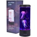 LED Jellyfish Lamp LED Lava Lamp Mood Night Light Gift for Men Women Home Office Decoration