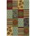 SAFAVIEH Soho Vivid Abstract Wool Area Rug Multi 5 x 8