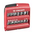 BoÓte 28 embouts (Fente / PH / PZ / 6 pans / Torx) - FACOM - E.120PB