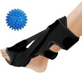 Plantar Fasciitis Night Splint 2024 Upgraded Adjustable Plantar Fasciitis with Massage Ball for Foot Pain Relief by Plantar Fasciitis Achilles Tendonitis Foot Drop Achilles Tendonitis