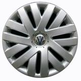 OEM Genuine Factory Wheel Cover Fits 2010-2014 VW Jetta / 2012-2013 VW Passat - Professionally Refinished Like New - 16in Replacement Single Hubcap