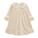 Elainilye Fashion Nightgowns for Girls Kids Pajamas Christmas Winter Girls Bathrobe Nightdress Sleepwear 6 Months - 9 Years Brown