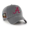 '47 Charcoal Alabama Crimson Tide 2024 NCAA Men's Basketball Tournament March Madness Final Four Regional Champions Clean Up Adjustable Hat