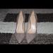 Michael Kors Shoes | Michael Kors Suede Heels | Color: Tan | Size: 10