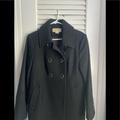 Michael Kors Jackets & Coats | Michael Kors Wool Winter Coat | Color: Black | Size: 14