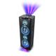 Muse DJ-Party-Box, Bluetooth-Lautsprecher, CD-Player (M-1990 DJ) Stereo-Pairing, Farbwechsel-Lichter, Gitarreneingang, tragbar, 1000 Watt