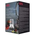 AEG GMC1 Zerkleinerer (Multizerkleinerer für Gourmet 7 Mixer, einfaches Zerkleinern, Gemüse, Früchte und mehr, universell, einfache Reinigung) schwarz