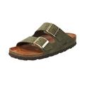 Rohde ALBA Damen, Frauen, Pantoletten, Slipper,Slides,Sandalen,Sommerschuhe,Freizeitschuhe,Freizeitschuhe,Schlupfschuhe,Olive,39 EU