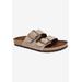 Women's Helga Sandal by White Mountain in Lt Taupe Suede (Size 9 M)