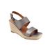 Women's Hartley Heeled Sandal by Cliffs in Pewter Metal (Size 9 M)