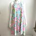 Lilly Pulitzer Dresses | Lilly Pulitzer Margot Swing Dress In Hot On The Scene Pima Cotton Size Xl Resort | Color: Blue/Pink | Size: Xl