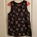 Disney Shirts | Never Worn Disney Mickey Mouse Tank Top | Color: Black/Gray | Size: L