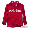 Adidas Jackets & Coats | 5/$25 Sale Girls 3t Adidas Athletic Track Jacket | Color: Pink/Red | Size: 3tg