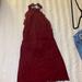 Free People Dresses | Free People Halter/Strapless Dress | Color: Red | Size: M