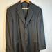 Burberry Suits & Blazers | Burberry Men Dark Gray Sports Coat Jacket Blazer Size 44l Single Breasted Lined | Color: Black/Gray | Size: 44l