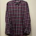 Burberry Shirts | Beautiful Burberry Brit Men’s Button Down Plaid Long Sleeve Plaid Shirt Sz. Xxl | Color: Black/Tan/White | Size: Xxl