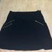 Athleta Skirts | Athleta Active Wear Skirt Black Size 8 With Flaw | Color: Black | Size: 8