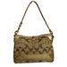 Coach Bags | Coach Brown And Gold Signature Canvas Mini Purse / Wristlet | Color: Brown/Gold | Size: Os