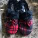 Michael Kors Shoes | Michael Kors House Slippers Size 7 M Red/Black | Color: Black/Red | Size: 7