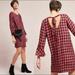 Anthropologie Dresses | Anthropologie Red And Black Gingham Dress | Color: Black/Red | Size: S