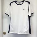 Nike Shirts | Nike Athletic Sports Mesh Short Sleeve Shirt Men’s | Color: White | Size: L