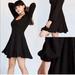 Urban Outfitters Dresses | Balloon Sleeve Black Mini Dress | Ecot Uo | Color: Black | Size: Xs
