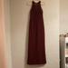 J. Crew Dresses | Floor Length Wine Colored Dress | Color: Red | Size: 2