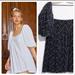 Free People Dresses | Free People Wavy Baby Tunic Dress | Color: Black/Gray | Size: S