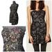 Free People Dresses | Free People Strapless Dress 10 Lace Floral Sweetheart Black Pink Gothic Style | Color: Black/Red | Size: 10